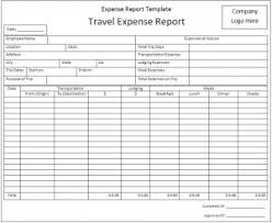 6 Expense Report Templates Word Excel Sample Templates