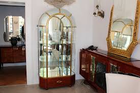 Lockable silver glass display cabinets. A French Art Deco Display Cabinet Art Deco Annette Stern Art Deco Furniture Lamps Accessories In Mannheim