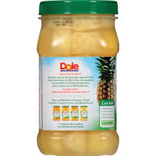 dole pineapple chunks in 100 juice