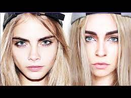 cara delevingne transformation makeup