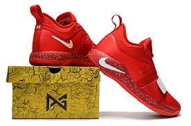 Find the latest in paul george collectible merchandise at www.sportsmemorabilia.com. Paul George S Nike Pg 2 5 University Red White Basketball Shoes