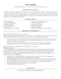 Consulting Cv Template
