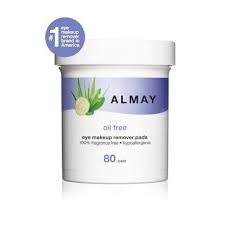 almay oil free eye make up remover pads