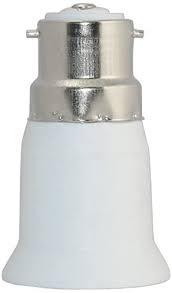 Amazon Com B22 To 2 X E27 Bayonet Light Bulb Lamp Converter Adapter Splitter Screw Socket Home Kitchen