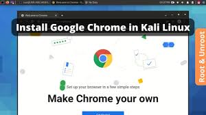 install google chrome in kali linux