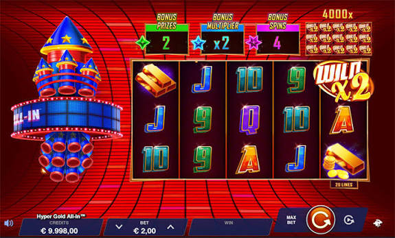 Hyper Gold All In Slot >> Play Online