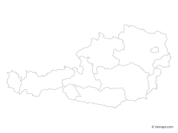 Discover sights, restaurants, entertainment and hotels. Outline Map Of Austria With States Free Vector Maps