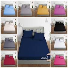 Extra Deep 40cm Fitted Sheet Bed Sheets