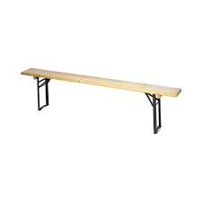 Wooden Folding Bench Seat Hire
