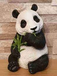 Panda Eating Bamboo Animal Ornaments