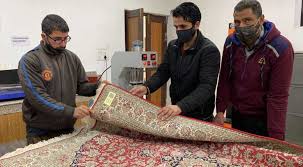 india s famed kashmir silk carpets get