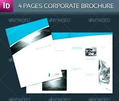 Half Page Flyer Two Template Free 3 Brochure Folded Photoshop