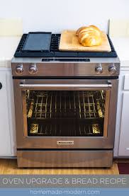 oven upgrade and bread recipe