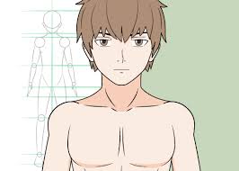 A rough tutorial on male anatomy. How To Draw Anime Male Body Step By Step Tutorial Animeoutline