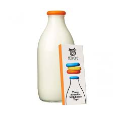 Moopops Reusable Silicone Milk Bottle