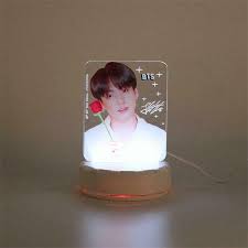 Kpop Bts Night Light Table Desk Lamp Photo Map Of The Soul Persona 7 Colors Changing Led Gift