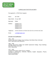 First Time Job CV Example   icover org uk