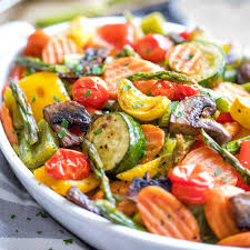 oven roasted vegetables easy and
