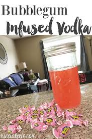 bubblegum infused vodka ricci alexis