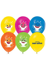 huzur party baby shark printed