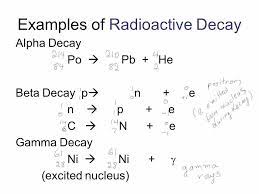 Nuclear Decay Worksheet Answers