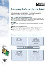 environmental certification scheme for