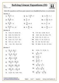 maths worksheet algebra worksheets