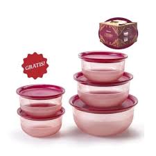 jual table collection set tupperware