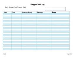 Oxygen Tank Log 2 New Mexico Alliance For School Based