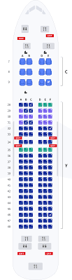 boeing 737 800 seat map korean air