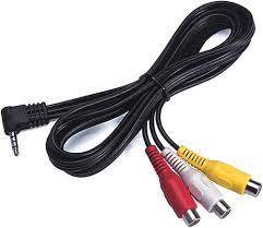 Kenwood CA-C3AV AV Cable for Video AV Input : Amazon.in: Electronics