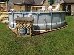 These filters are mostly installed such that it functions below the water level. Solutions For Setting Up A Pool Pump Cover For Your Swimming Pool Pump To Reduce Noise Above Ground Pool Landscaping Backyard Pool Pool Pump