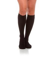 Compression Knee High Stockings 15 20mmhg Sheer Open Toe 133