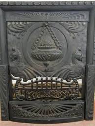 cast iron fireplace surround with