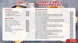 sonny s bbq menu s 5 off coupon