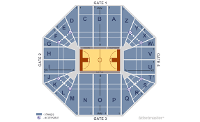 John E Worthen Arena Muncie Tickets Schedule Seating Chart Directions