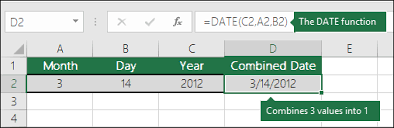 date function microsoft support