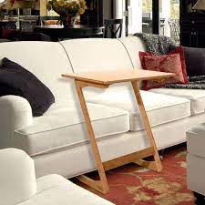 Winado Z Shaped Bamboo Sofa Side Table