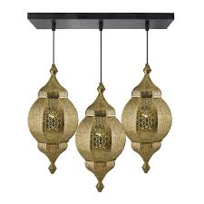 Who says elegance has to be expensive! Moroccan Lights Linear Cluster Chandelier Antique Totally Handcrafted Shopwallstreet