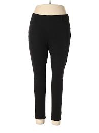 Details About Faded Glory Women Black Jeggings 2x Plus