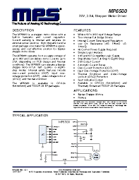 mp6500gf p datasheet motor driver