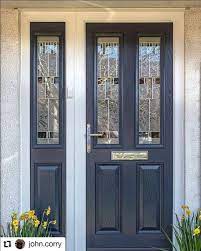 Anthracite Grey Composite Door With