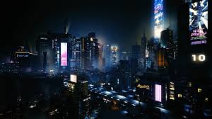 cyberpunk 2077 night city live