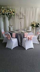 Pink and grey table settings & spring table setting ideas. Blush Pink Charcoal Grey And White With A Touch Of Silver Wedding Table Setup Wedding Blushpinkgrey Wedding Table Pink Wedding Table Setup Pink Grey Wedding