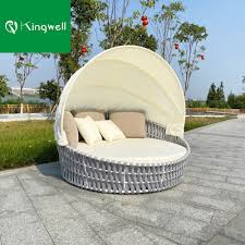 outdoor garden furniture wicker day bed