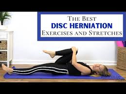 herniated disc exercises and stretches