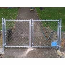 Simple Fencing On Iron Gate For