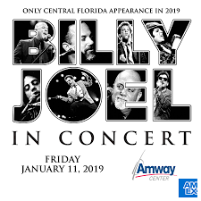 Billy Joel Returns To Amway Center On Friday January 11