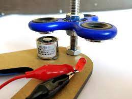 diy fidget spinner electricity generator