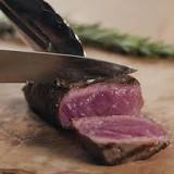 What is a rare blue steak?